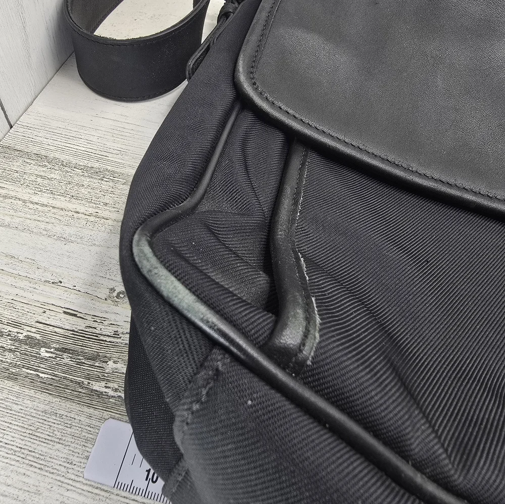 Coach Black Laptop Messenger Bag